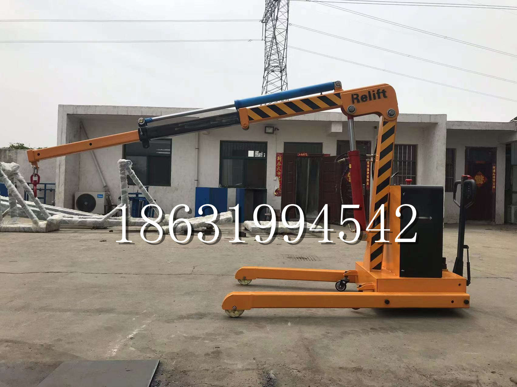 科尔沁左翼后旗久征定做3吨三轮随车吊 农用园林绿化移树吊 平板工程用小吊机